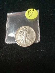 1917-S Obverse Key Date Seldom Offered Very Fine Walking Liberty Half In Photos! - Picture 1 of 8