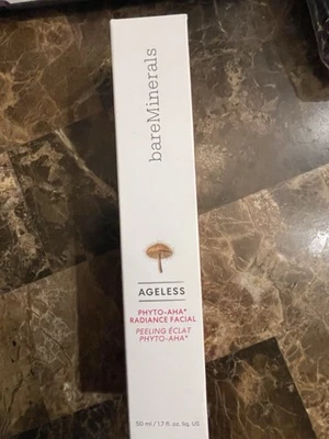 Ageless Phyto-AHA Radiance Facial by BARE MINERALS 1.7 oz NEW - Image 1 of 4