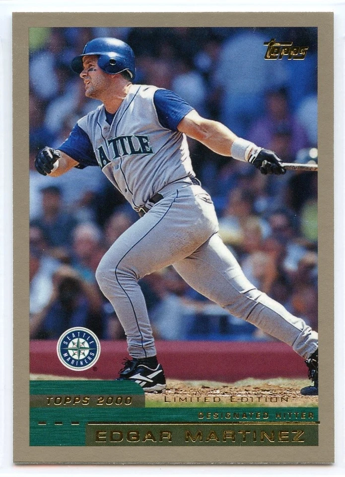 2000 Topps Limited Edition Baseball - #89 - Edgar Martinez - Seattle Mariners - Image 1 of 1