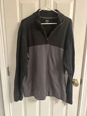 Camisa de manga larga Falls Creek negra/gris para hombre - talla XL Foto 1 de 4