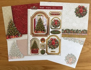 Hunkydory Christmas Classics - Deck the Halls Card Making Kit inc. Inserts - Picture 1 of 4
