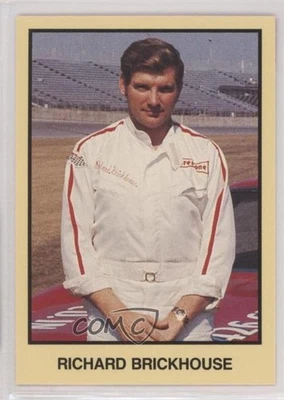 1989-90 TG Racing Masters of Racing White Gold Richard Brickhouse #206 - Image 1 of 2