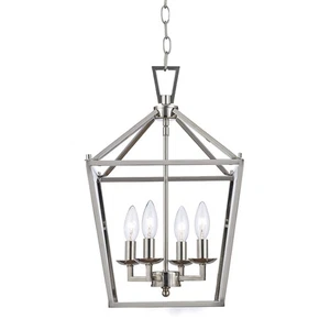 Trans Globe Lighting 10264 Lacey 4 Light 12"W Pendant - Chrome - Picture 1 of 12