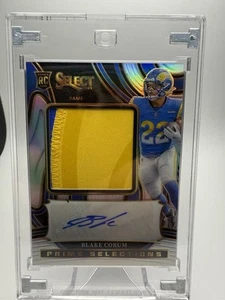 2024 Select Fall Blake Corum Rookie Patch Auto RPA /99 - Picture 1 of 2