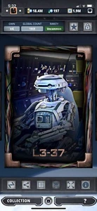 Topps Star Wars Digital Card Trader Bronze Droids Weekly 2020 L3-37 Insert Award - Picture 1 of 1