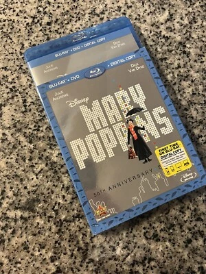 Mary Poppins (Disney) - Blu Ray w/ slipcover - Image 1 of 3