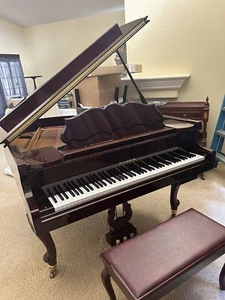 baby grand player piano petite 4'9" Samick.  - Picture 1 of 13