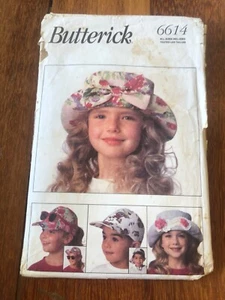 Vintage Sewing Pattern - CHILDREN'S HAT - ALL SIZES INCLUDED - Picture 1 of 3