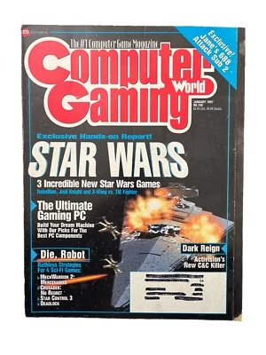 Computer Gaming World Strategy Magazine #150 Jan 1997 Star Wars - Image 1 of 3