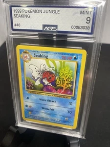 1999 Pokemon CGC 8.5 NM-MT+ Seaking Jungle Unlimited 46/64 - Picture 1 of 2