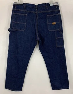 Red Kap Men's Carpenter Jeans Size: 46X30 Actual Measurement: 44X31.5 - Picture 1 of 6