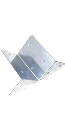 100 mm STAFFE GUIDA ARRIS RECINZIONE ZINCATA PALO SUPPORTO STAFFA RECINZIONE