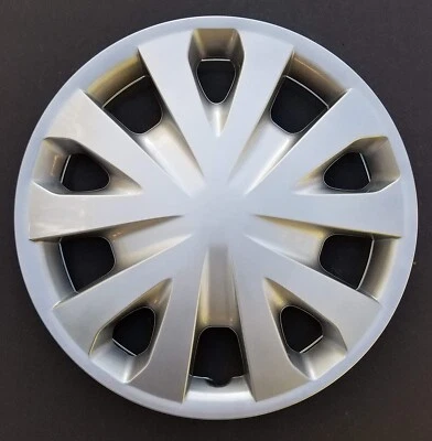 One New Wheel Cover Hubcap Fits 2012-2019 Nissan Versa 15" Silver # 49615S Foto 1 de 4