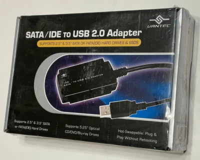 VANTEC SATA/IDE to USB 2.0 Adapter (CB-ISATAU2) - Image 1 of 4