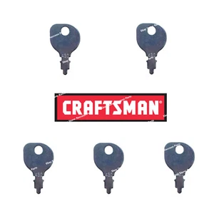 5 Craftsman Ignition Keys Riding Lawn Tractor Mower 24697 24698 365410 - Picture 1 of 3