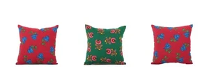 Basma Cotton Pillow Cover SET of 3 pcs 13.78" x 13.78" Fast Shipment 08717 - Picture 1 of 13