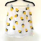 Red Carter Embroidered Lemon Mini Skirt NWT Size Small