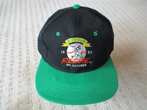 Vintage 1992 Signed Upper Deck Reggie Jackson Mr October Baseball Snapback Hat * - Picture 1 of 7