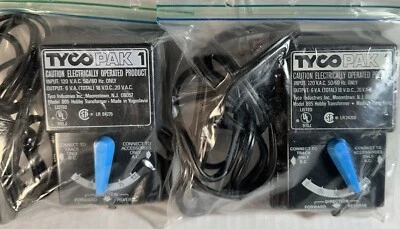 2 Tyco pac 1 DC Power Supply In Good Working Condition. HO/N Scale - Image 1 of 4