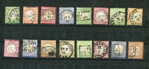 Brustschilde - Sammlung aus Nr.  2 - 29 o - KW  623,-- €  ( 26107 ) - Bild 1 von 1