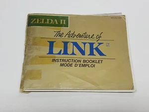 Zelda II Adventure of Link Authentic Original NES Nintendo Manual Only *CAN - Bild 1 von 24