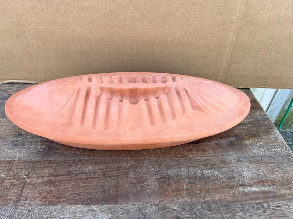 CERAMICHE, FISHMONGER, TERRACOTTA, CLAY FISH BAKING - Bild 1 von 3