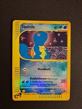 Pokemon Card Squirtle Expedition 132/165 Reverse Holo 
