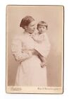 Victor Angerer CAB Foto Feine Dame mit kleinem Kind - Wien um 1890