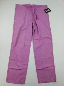 NEW Dickies Pink Scrub Pants Size Small | Drawstring Waist | 30" Inseam 50106A - Picture 1 of 9