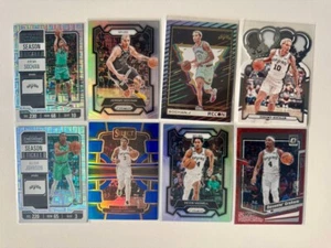 2023-24 Panini Basketball San Antonio Spurs Parallel Prizm Lot-8 Total Card - Picture 1 of 1