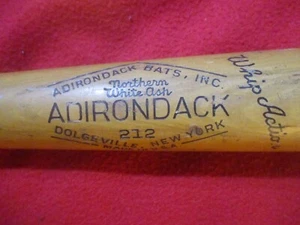 Vintage 1950's Vic Wertz Adirondack 212 Personal Model Bat 35'' 33oz. - Picture 1 of 5