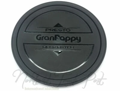 Presto Replacement Lid Storage Cover for GranPappy Model Deep Fryer Gran Pappy - Image 1 of 4