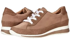 Walking Cradle Womens' DYLAN Comfort Sneaker, Sandstone Suede - Picture 1 of 5