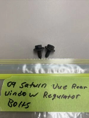 2008-2012 Saturn VUE puerta trasera derecha ventana regulador pernos Foto 1 de 2