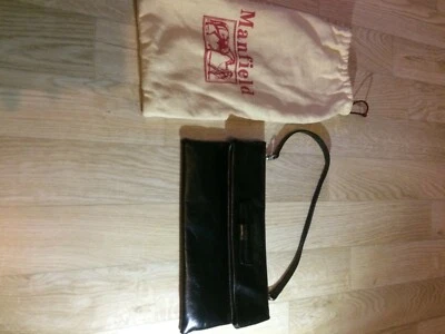 Sac à Main en Cuir - Noir Manfield - Photo 1/3