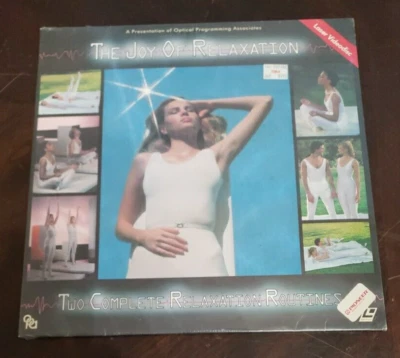 Sealed Laserdisc The Joy Of Relaxation Exercise Meditation Funky Formats U4 Foto 1 de 4