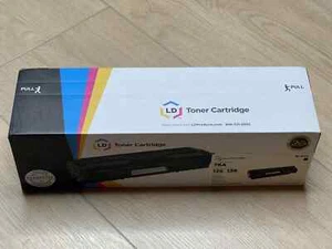 LD Black Toner Cartridge Canon 128 126 HP 78A #Z7B3 - Picture 1 of 7