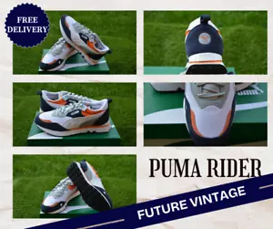 Unisex Adult Puma Rider "Future Vintage" Trainers Shoes Genuine New Size 9 - Picture 1 of 14