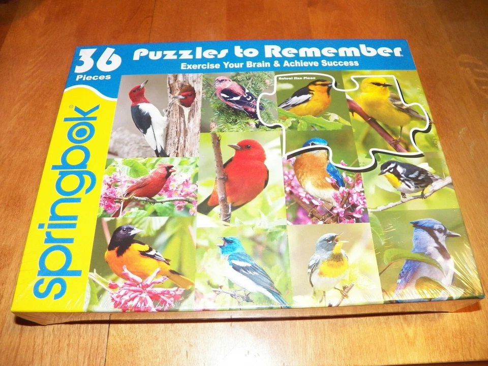 Springbok Birds of a Feather Jigsaw Puzzle 36pc