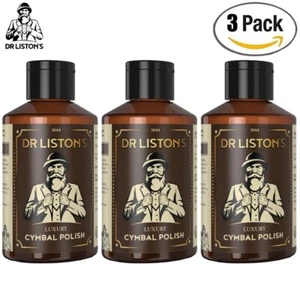 3-PACK Dr Liston's Luxury Pro Strength Formula Cymbal Polish DR-LCYP-150 - Picture 1 of 1