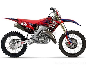 GRAPHICS DECALS FULL KIT FOR CR125 CR250 02-07 POLISPORT RESTYLE KITS 2022 - Picture 1 of 1