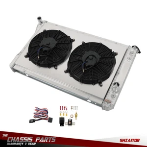 CC951 3Row Radiator+Shroud+Fan 951 For Pontiac Camaro Firebird 1982-1992 - Foto 1 di 13