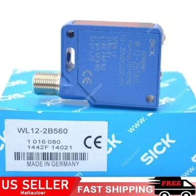 US FREE TAX 1PCS  In Box SICK WL12-2B560 photoelectric  Fast Shipping - Image 1 of 3