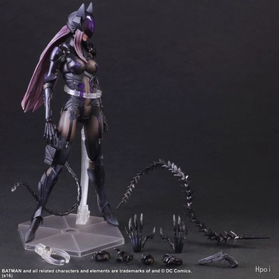 Play Arts Kai Dc Comics Variant Catwoman 26cm Pvc Action Figure Model In Stock - Image 1 of 4