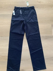 Original Penguin Herren 36 x 36 Hose schmale Passform Stretch marineblau Chino Freizeitkleidung - Bild 1 von 11
