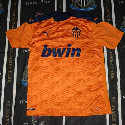 Valencia Away Football Soccer Shirt Jersey 2020 2021 Adidas Size S - Image 1 of 4