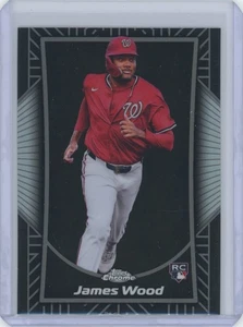 2025 Topps Chrome James Wood Shadow Etch RC #SE-13 SSP - Picture 1 of 2