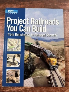 Model Railroader Books: Project Railroads You Can Build Book Paperback - Picture 1 of 10