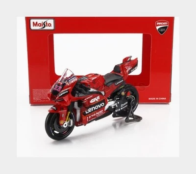 MAISTO 36396-34396-BAS DUCATI - DESMOSEDICI GP23 TEAM LENOVO N 23 MOTOGP SEASON  - Immagine 1 di 2