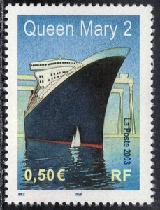 2003 France Queen Mary 2 ocean liner ship MNH - Picture 1 of 1